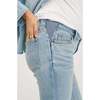The Women's Crop Maternity Jean, Light Wash - Jeans - 3 - thumbnail
