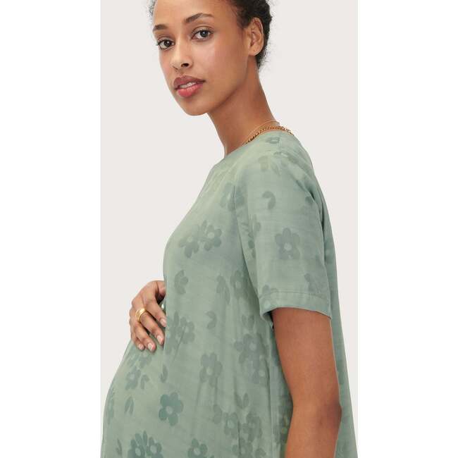 The Women's James Dress, Sage Floral - Dresses - 7