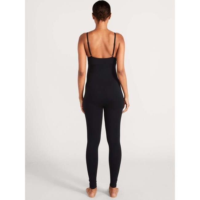 The Women's Body Rib Unitard, Black - Rompers - 4