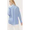 The Women's Classic Buttondown, Blue Stripe - Shirts - 5