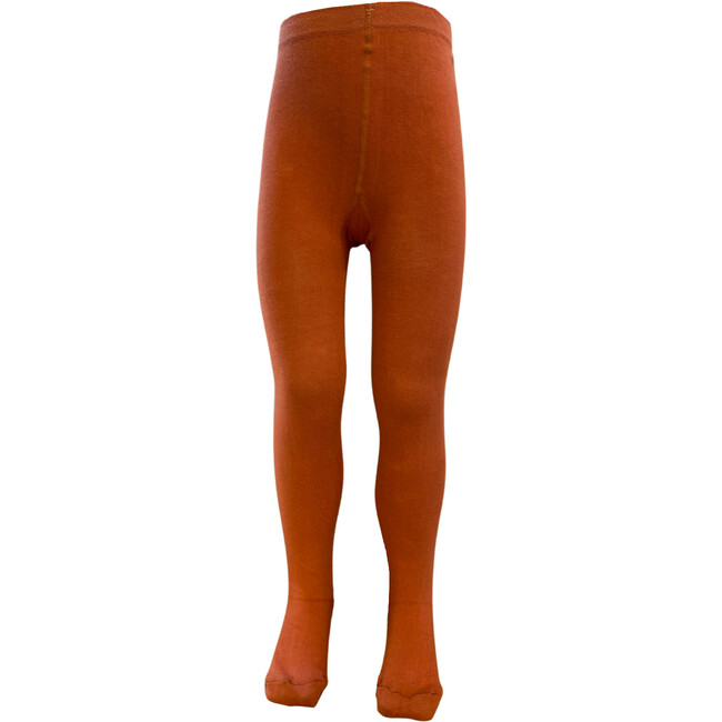 Terracotta Footed Tights