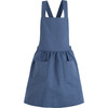 Millie Pinafore Dress, New Dusty Blue - Dresses - 1 - thumbnail