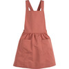 Millie Pinafore Dress, Dusty Pink - Dresses - 1 - thumbnail