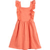 Tiffany Dress, Coral - Dresses - 1 - thumbnail