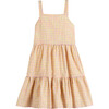 Rose Dress, Lemon Plaid Seersucker - Dresses - 1 - thumbnail