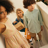 Rose Dress, Lemon Plaid Seersucker - Dresses - 2