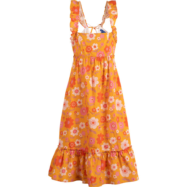 Women's Mara Dress, Retro Floral - Dresses - 1 - zoom