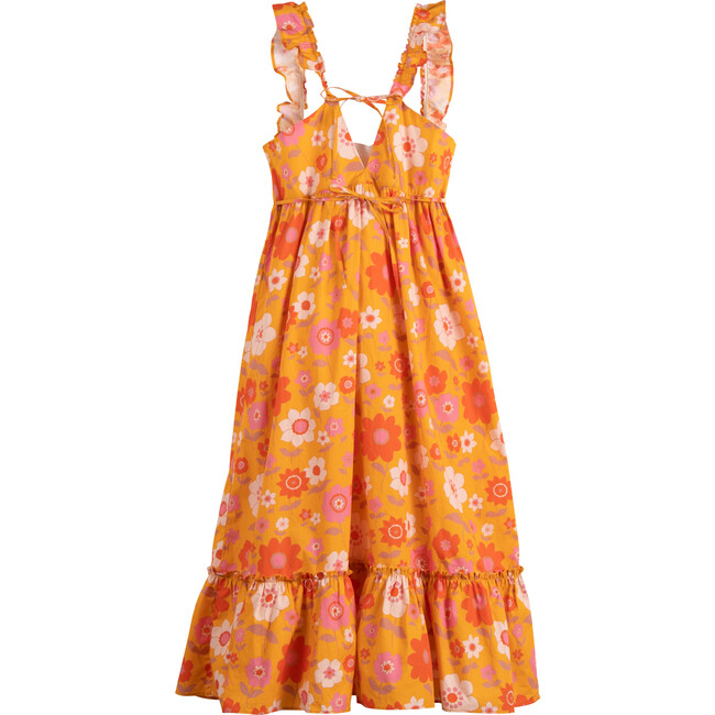 Women's Mara Dress, Retro Floral - Dresses - 3