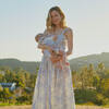 Women's Alicia Dress, Seascape Toile - Dresses - 3