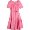 Women's Ira Dress, Neon Pink - Dresses - 1 - thumbnail