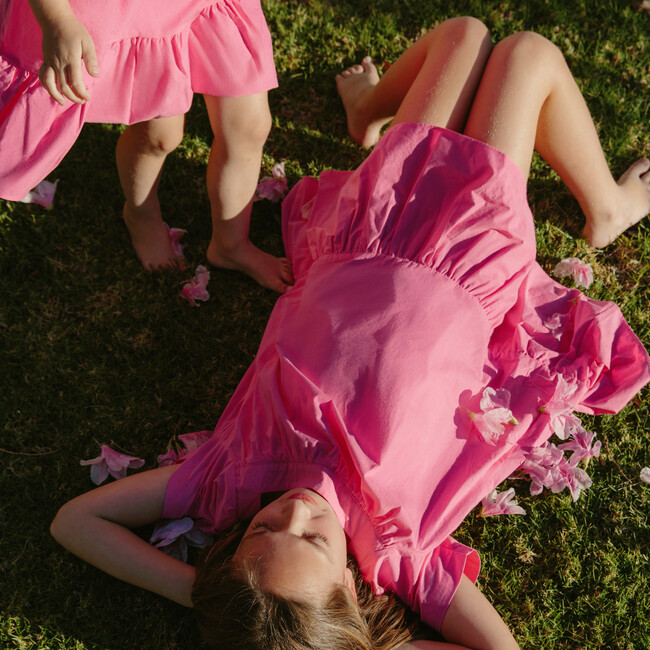 Izzy Dress, Neon Pink