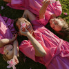 Women's Ira Dress, Neon Pink - Dresses - 2 - thumbnail