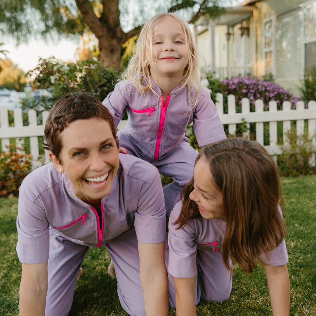 Lizzie Jumpsuit, Lavender - Rompers - 5