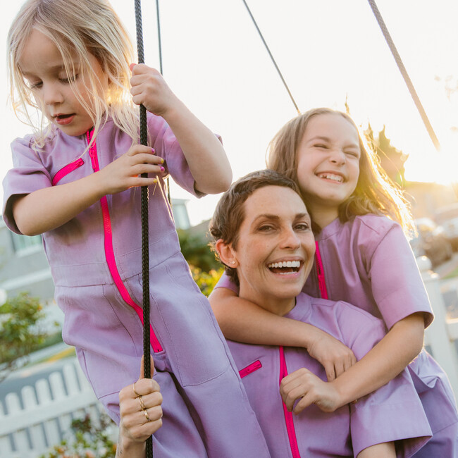 Lizzie Jumpsuit, Lavender - Rompers - 7