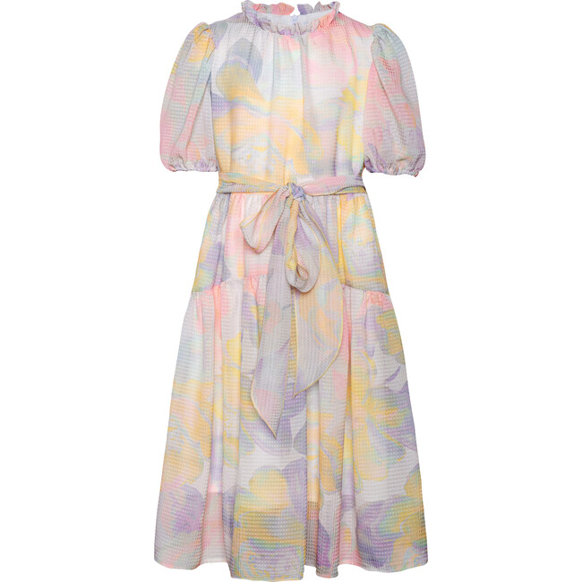 Chiffon Maxi Dress Breeze, Multicolor - Dresses - 1