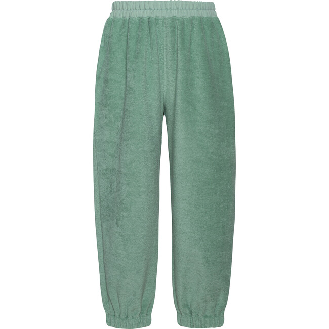 Terry Logo Pants, Green