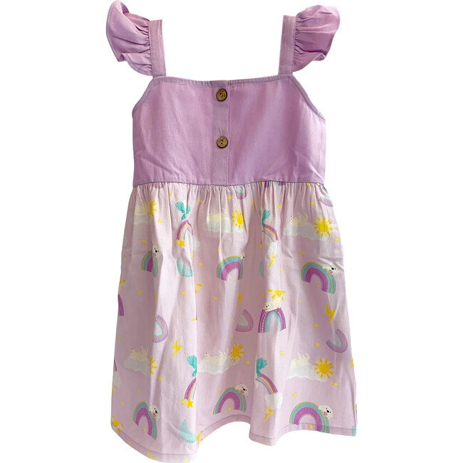 In the Sky Lavender Frilly Frock, Purple
