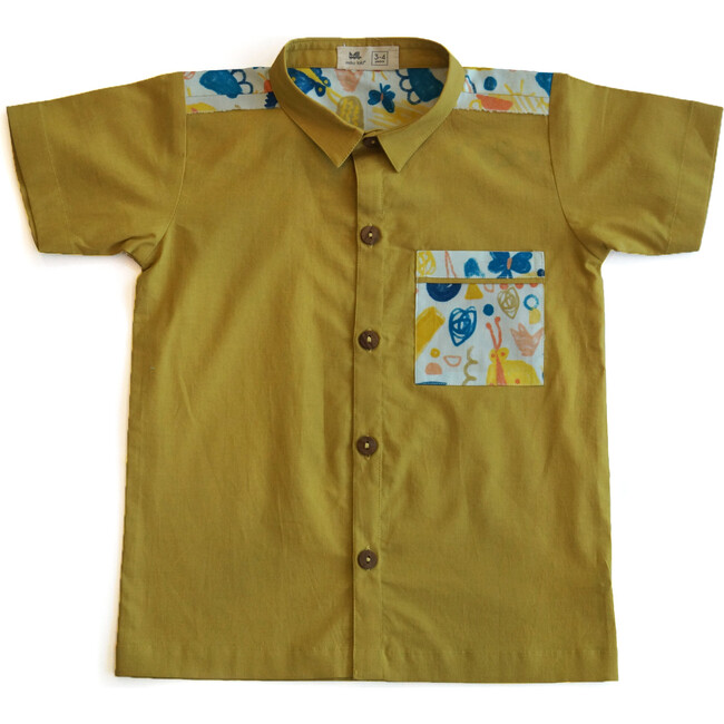 Sunshine Casual Shirt, Yellow