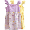 In the Sky Lavender Frilly Frock, Purple - Dresses - 4