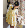 Kitty Kat Yellow Frilly Frock, Yellow - Dresses - 6