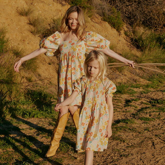 Marisol Dress, Wild Poppy Flowers - Dresses - 4