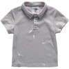 Polo Shirt, Grey - Shirts - 1 - thumbnail