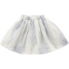 Layered Organza Skirt, Cream - Skirts - 1 - thumbnail