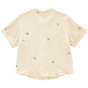Gauze Button Up Shirt, Cream - Shirts - 2
