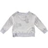 Baby Terry Sweatshirt, Heather Grey - Sweatshirts - 1 - thumbnail