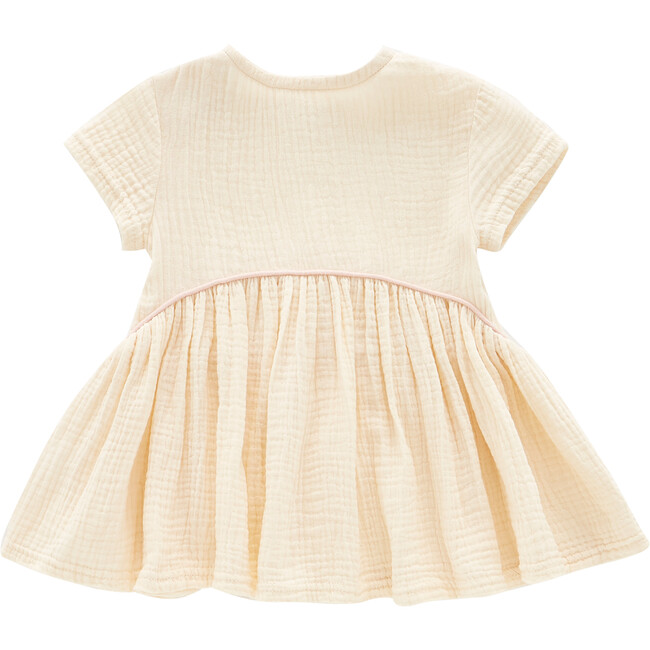 Baby Hi-Low Dress, Cream