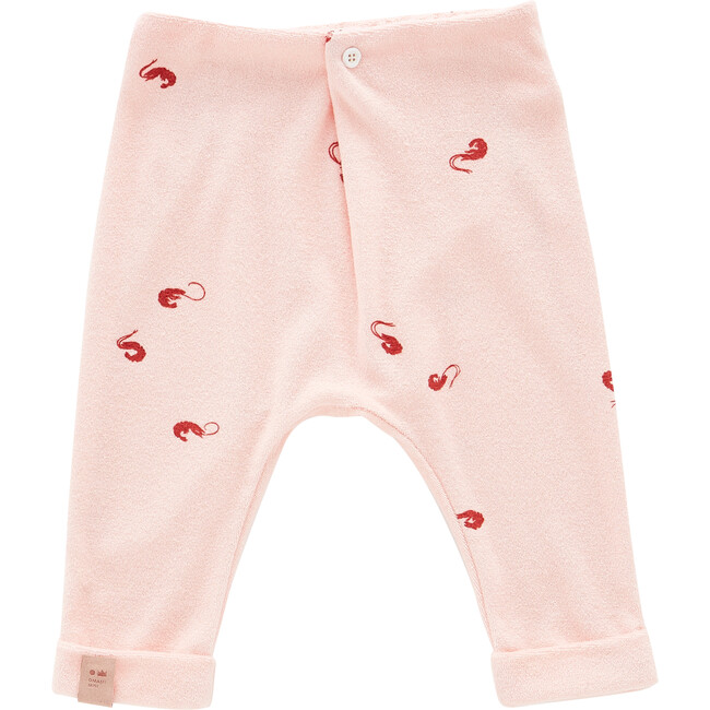 Baby Joggers with Front Pleat, Pink