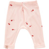 Baby Joggers with Front Pleat, Pink - Pants - 1 - thumbnail