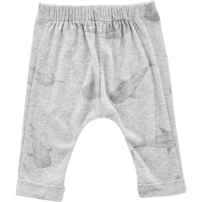 Baby Joggers with Front Pleat, Heather - Pants - 2