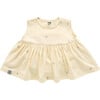 Baby Fit & Flare Dress, Cream - Dresses - 1 - thumbnail