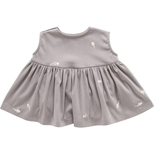 Baby Fit & Flare Dress, Grey - Dresses - 2