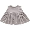 Baby Fit & Flare Dress, Grey - Dresses - 2