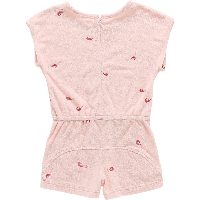 Terry Romper, Pink - Rompers - 2