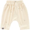 Terry Harem Pants, Cream - Pants - 1 - thumbnail