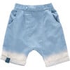 Denim Shorts, Blue - Shorts - 1 - thumbnail