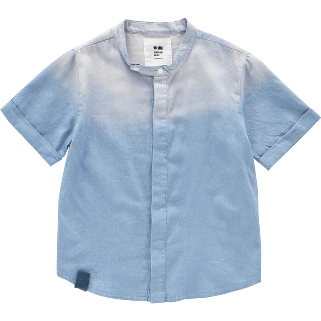 Denim Button Up Shirt, Blue