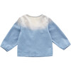 Denim Kimono Cardigan, Blue - Shirts - 2