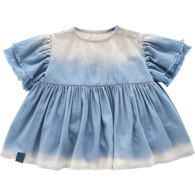 Baby Fit & Flare Dress, Blue - Dresses - 2