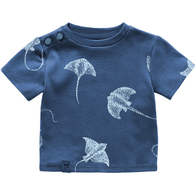 Baby Boxy T-Shirt, Navy