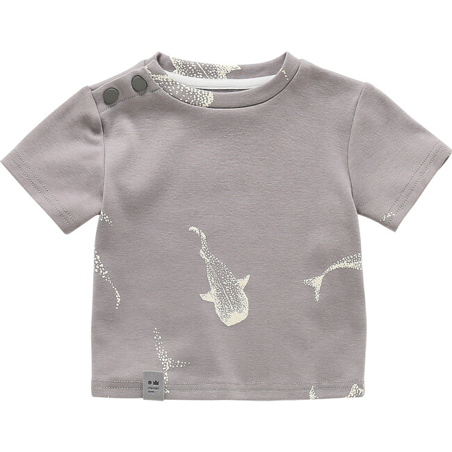Baby Boxy T-Shirt, Grey