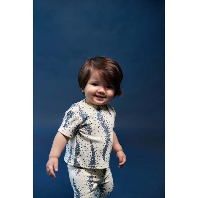 Baby Boxy T-Shirt, Cream - Shirts - 3