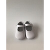 Leather Baby Mary Jane Crib Shoes, White - Dress Shoes - 4
