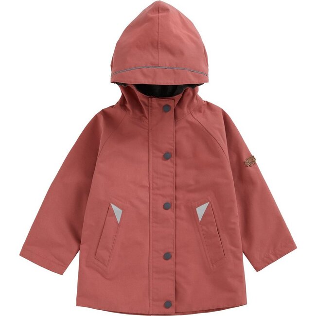 Waterproof Raincoat, Rose Pink