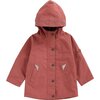 Waterproof Raincoat, Rose Pink - Raincoats - 1 - thumbnail