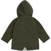 Waterproof Raincoat, Olive - Raincoats - 2