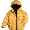 Pack-A-Way Puffer Jacket, Ochre - Coats - 1 - thumbnail